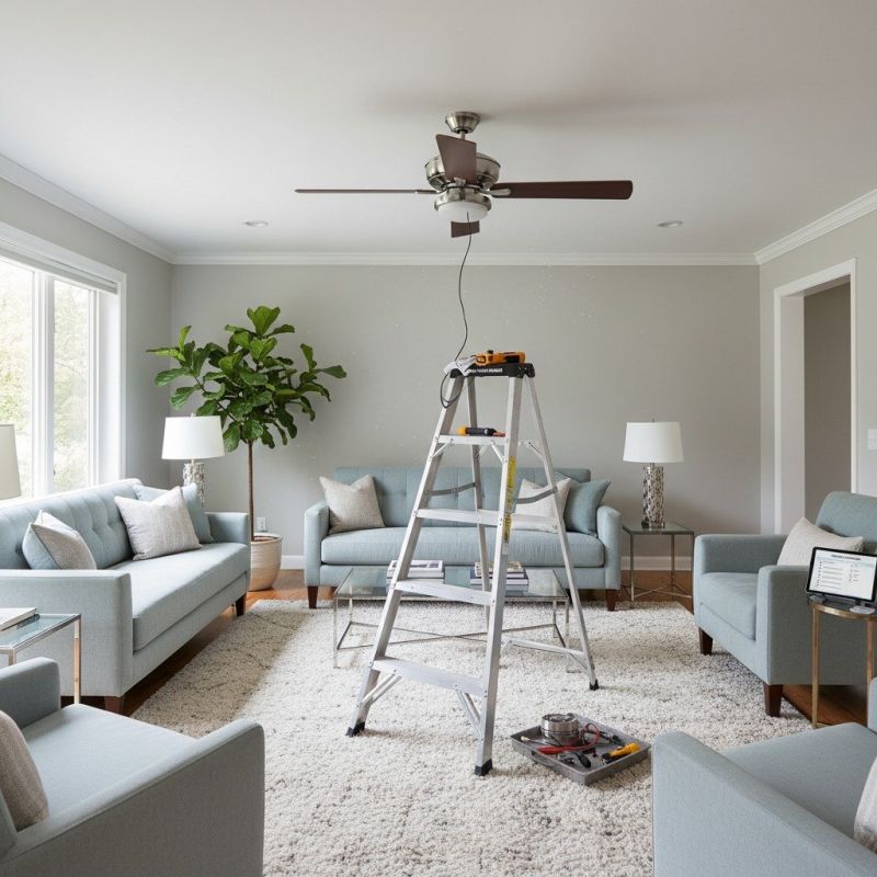 Chandelier Fan Repair in Denver County, CO