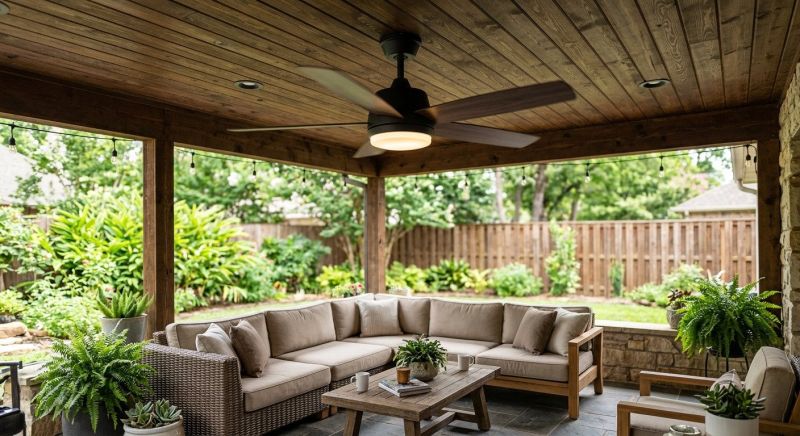 Patio Fan Installation in Littleton, CO